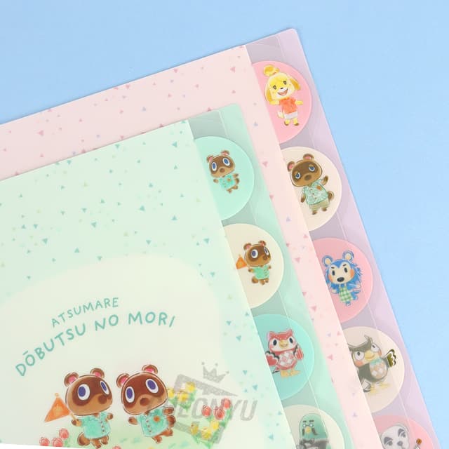 あつまれ どうぶつの森 5ポケット A4クリアファイル