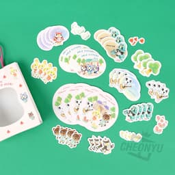 あつまれ どうぶつの森 かけらステッカーセット in ミニ紙袋 2