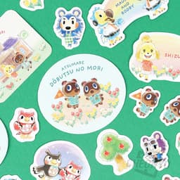 あつまれ どうぶつの森 かけらステッカーセット in ミニ紙袋 5