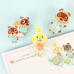 あつまれ どうぶつの森 アクリルクリップセット 2