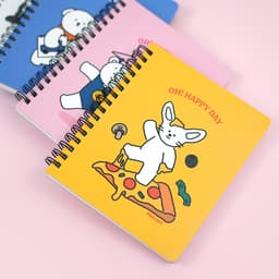 [ピンクフット]コマン横綴じノート 単品（ランダム発送） 2