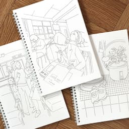 [インディゴ]答えて塗る (子どもの頃の思い出) 塗り絵ブック 質問ブック (大人.. 5