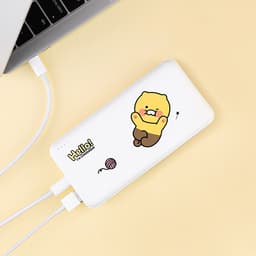 [チュンシク]カカオフレンズ 急速充電モバイルバッテリー 20,000mAh 4