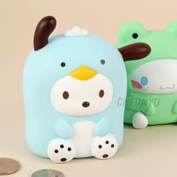 [サンリオ]ポチャッコ なでなで幸運貯金箱 1