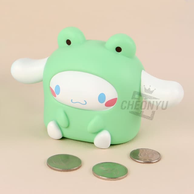 [サンリオ]シナモロール なでなで幸運貯金箱 1
