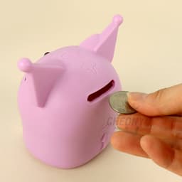 [サンリオ]シナモロール なでなで幸運貯金箱 4
