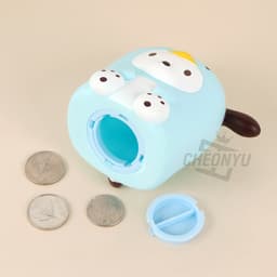 [サンリオ]シナモロール なでなで幸運貯金箱 3