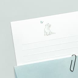 [ダッシュ＆ドット]ガーデンワーク レターセット 5
