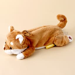 ぬいみ 伏せポーズのわんにゃんぬいぐるみペンケース 2
