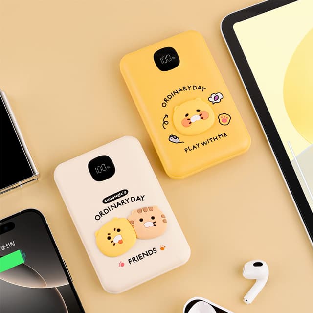 [カカオフレンズ]チュンシク 高速充電モバイルバッテリー 10,000mAh 1