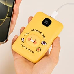 [カカオフレンズ]チュンシク 高速充電モバイルバッテリー 10,000mAh 5