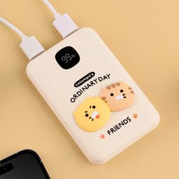 [カカオフレンズ]チュンシク 高速充電モバイルバッテリー 10,000mAh 6