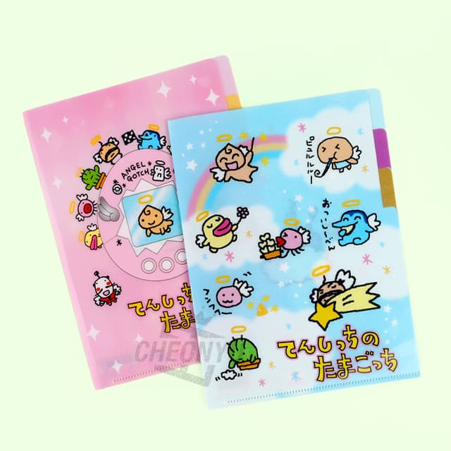 エンジェルたまごっち 3ポケット A5クリアファイル 1