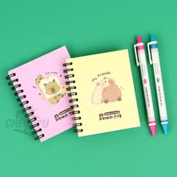 [ブルーシンク]カピバラ左綴じノート（ランダム発送） 2