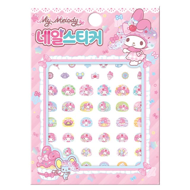 [サンリオ]マイメロディ スナック＆スイート ネイルステッカー 1