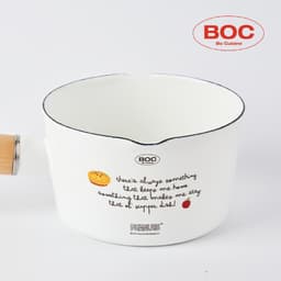 スヌーピー 片手ホーロー鍋 800ml 4
