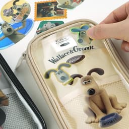 [ウォレスとグルミット]透明スリムケース 単品 2
