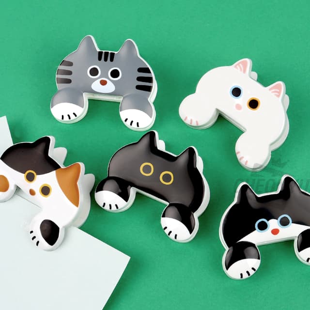 [サンスター]キュート猫型クリップ 1