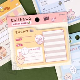 [ちいかわ]ちいかわ 充実ライフ 粘着メモ 1
