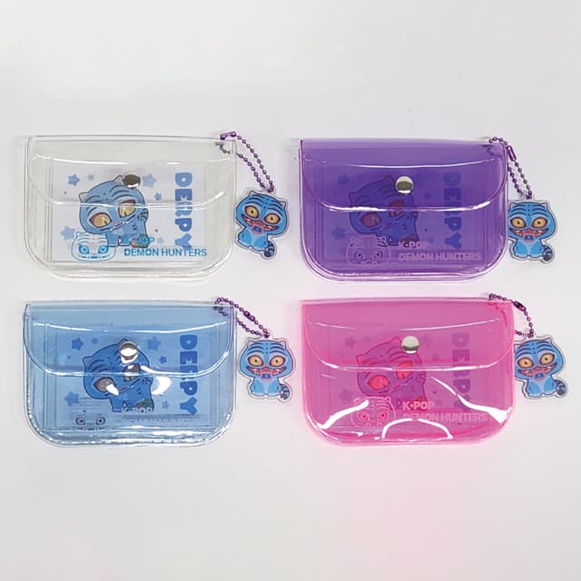 【ジニランド】民画虎透明ポーチ（ランダム発送）