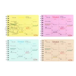 [スイム&クリム]シンプル PP 万年型スケジューラー（ランダム発送） 6