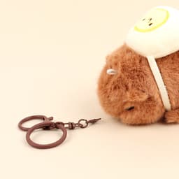 [カピバラ]ラッキースナック カピバラぬいぐるみキーホルダー_単品（ランダム発送） 3