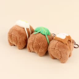 [カピバラ]ラッキースナック カピバラぬいぐるみキーホルダー_単品（ランダム発送） 5