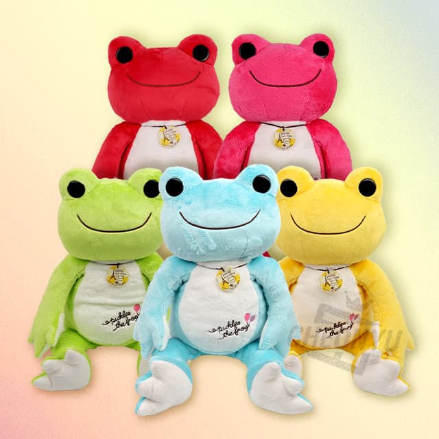 [ソンオププラス]ピクルス カエルぬいぐるみ 1