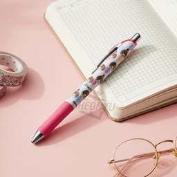 [モンチッチ]モンチッチ エナージェルボールペン 0.5mm_カラフルドット 1