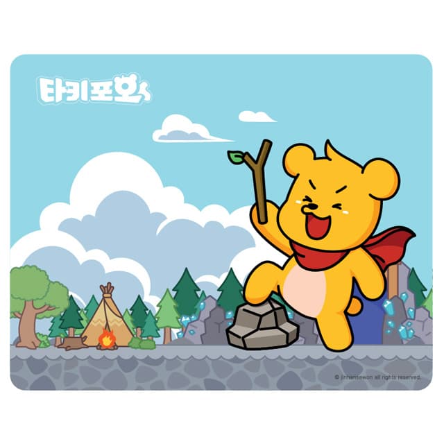 [テウォンC.I.]タキポオ マウスパッド_ポオ