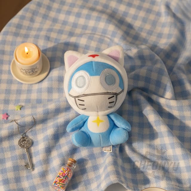 [ケロロ]ちびドロロ 猫バッグチャーム 8cm 1