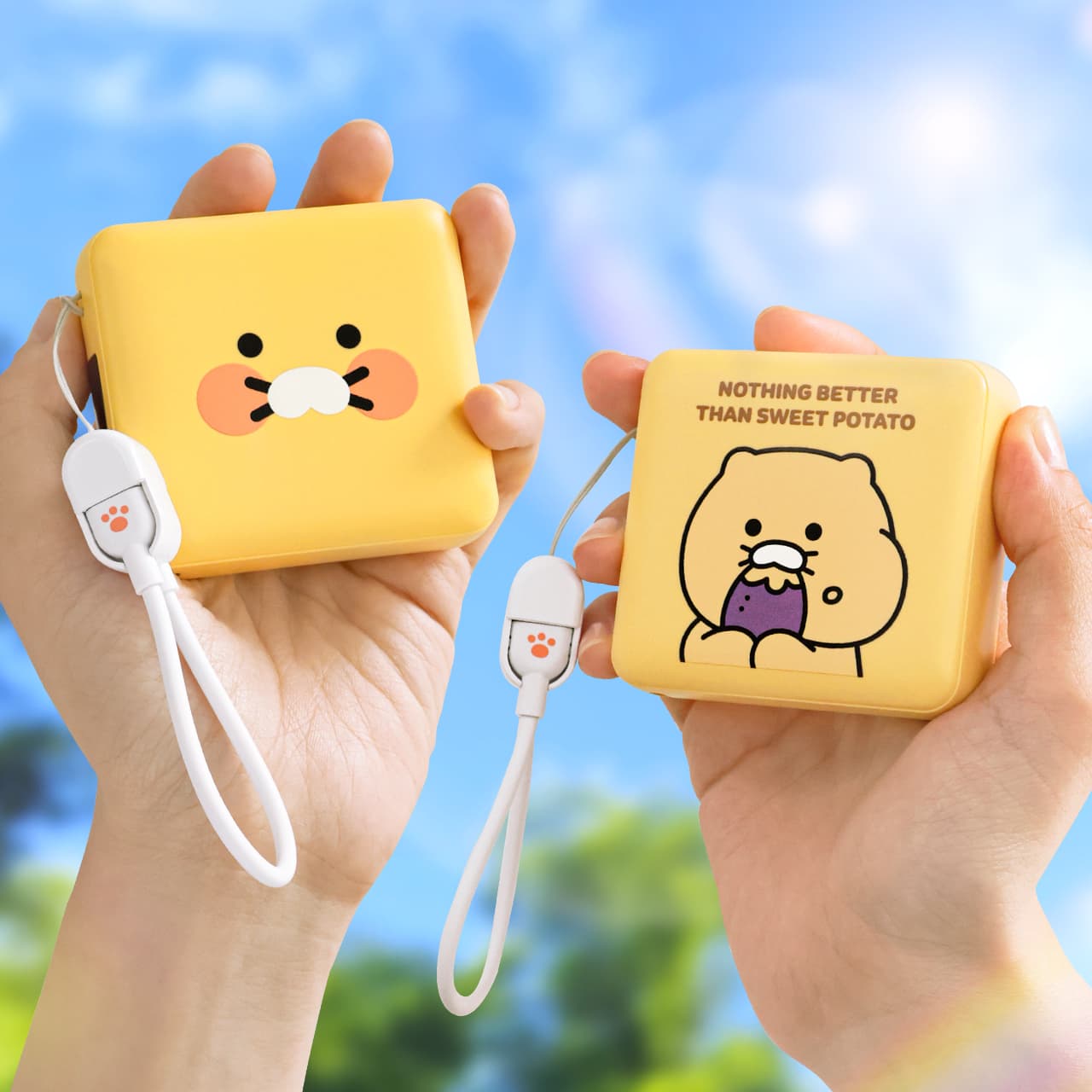 [カカオフレンズ]チュンシク 急速充電ミニモバイルバッテリー 10,000mAh 1