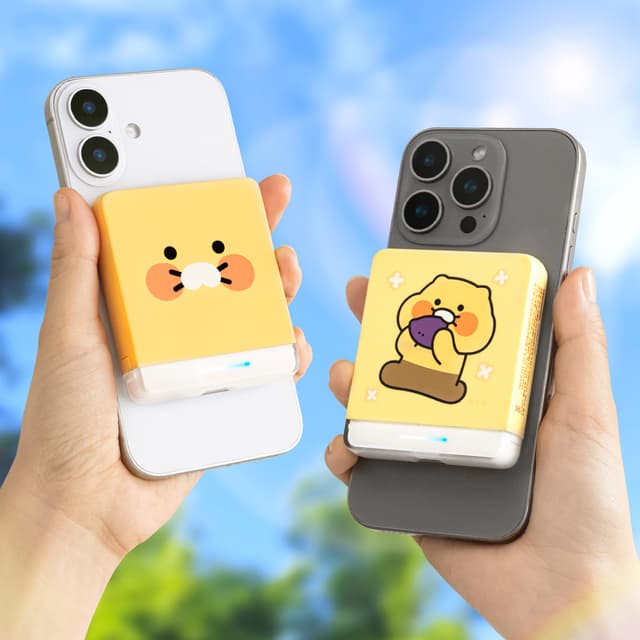 [カカオフレンズ]チュンシク MagSafe ミニモバイルバッテリー 5000mAh