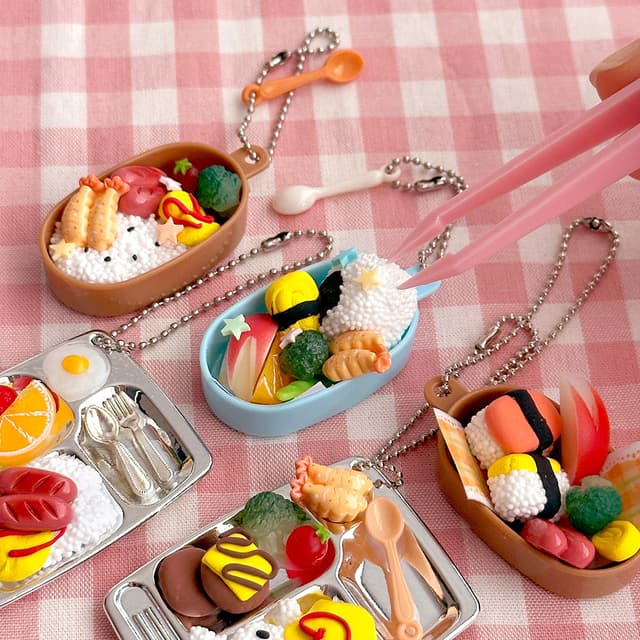 お弁当キーホルダー作り（ランダム）