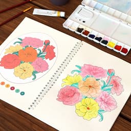 [インディゴ]色を塗る - 数字ぬりえブック①（大人の塗り絵・ドローイング）あ.. 5