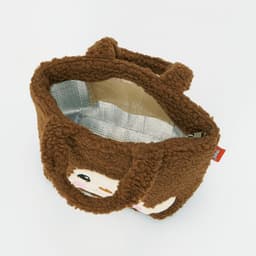 [モンチッチ]モンチッチ ボア保温保冷ランチバッグ 2