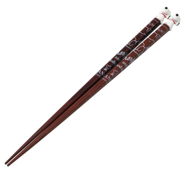 [ピーナッツ]スヌーピー マスコット木製箸 21cm 1