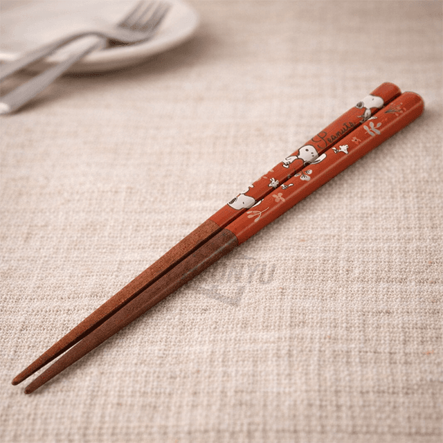 [ピーナッツ]スヌーピー プレミアム木製箸 21cm 1