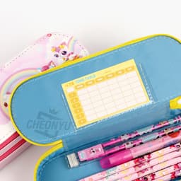 [ウィッシュキャット]ウィッシュキャット ツインポケットぬいぐるみペンケース（ランダム発送） 5