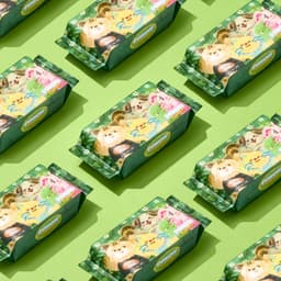[ポコリフレンズ]ポコリ ミニウェットティッシュ (8個1セット) 2
