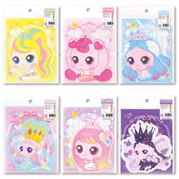 [キャッチ！ティニピン]プリンセス キャッチ！ティニピン 型抜きレターセット 4
