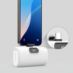 ドッキング式モバイルバッテリー 10,000mAh_ホワイト 1