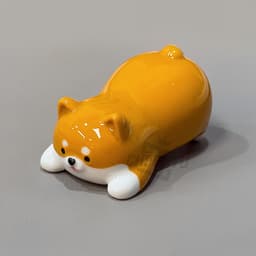ふたを押す柴犬ホルダー 2
