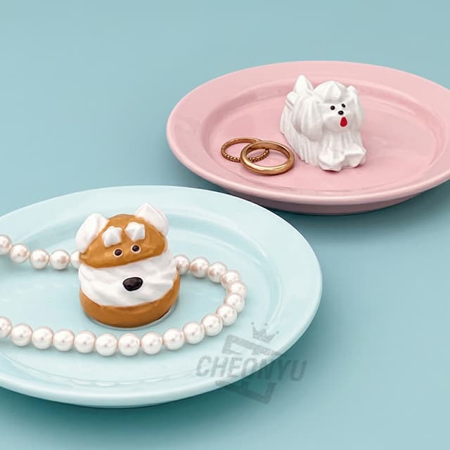 [デコル]わんこ小物皿