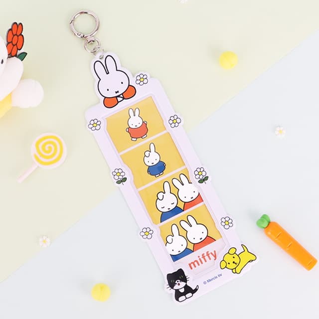 ミッフィー 四カットフォトキーリング