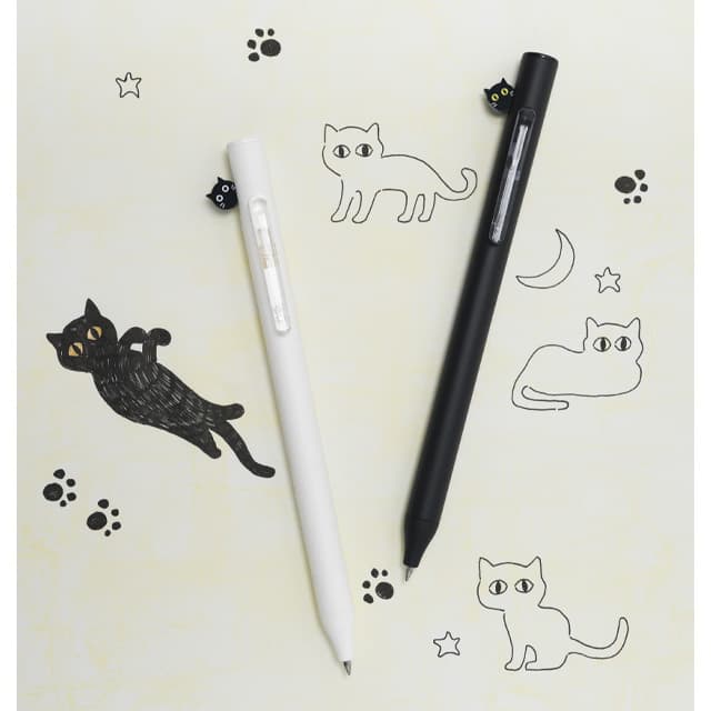 [オバル]ハイアンドシー ノック式ジェルボールペン（5本1束） 1
