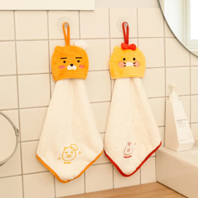 [カカオフレンズ]カカオフレンズ キッチンハンドタオル 2Pセット