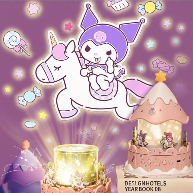[サンリオ]サンリオ メリーゴーラウンド ビームプロジェクター ムードライト