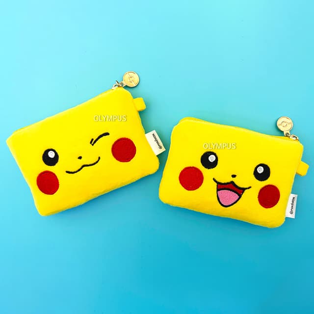 [ポケットモンスター]ピカチュウフェイス スクエアポーチ (ランダム発送)