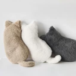 [ブリスクスタイル]ふんわり猫ぬいぐるみペンケース ペンポーチ 4